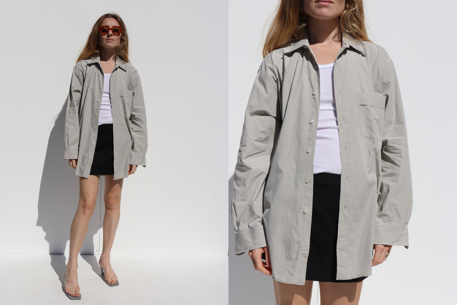 Yves Saint Laurent Shirt — Neutral