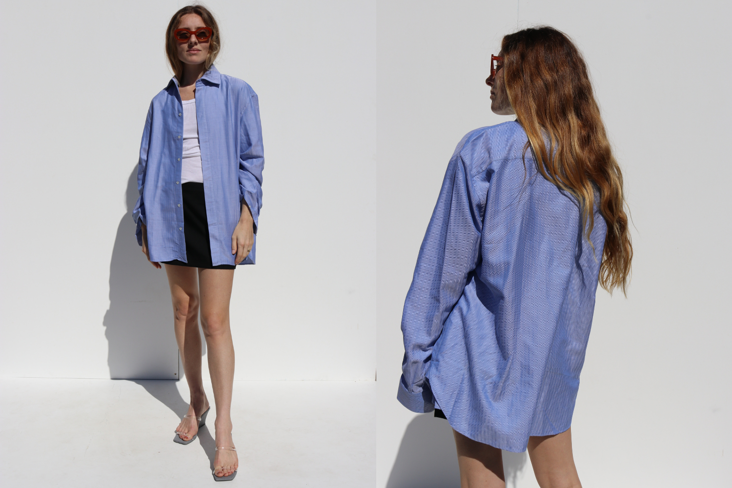 Giorgio Armani Shirt — Blue