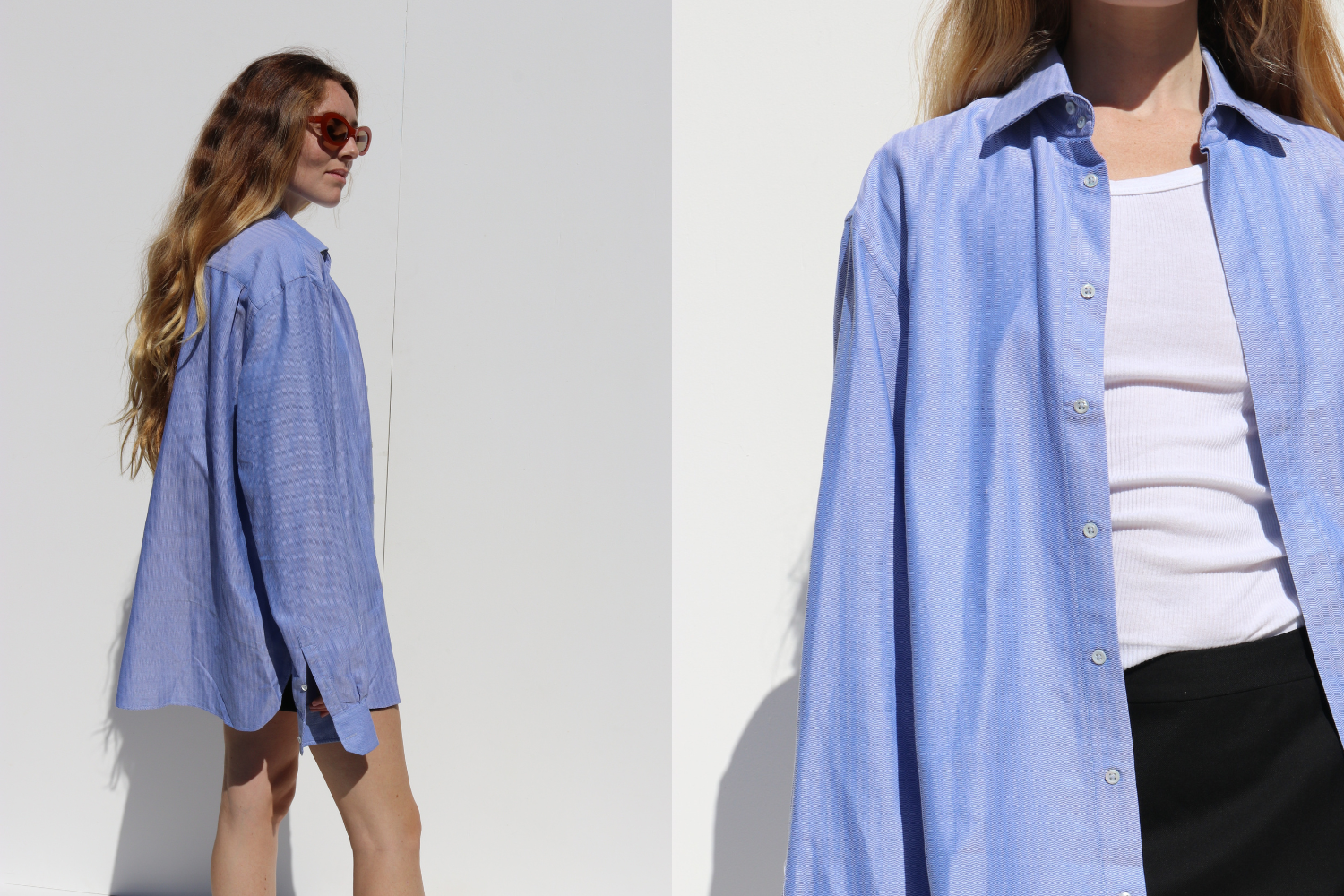 Giorgio Armani Shirt — Blue