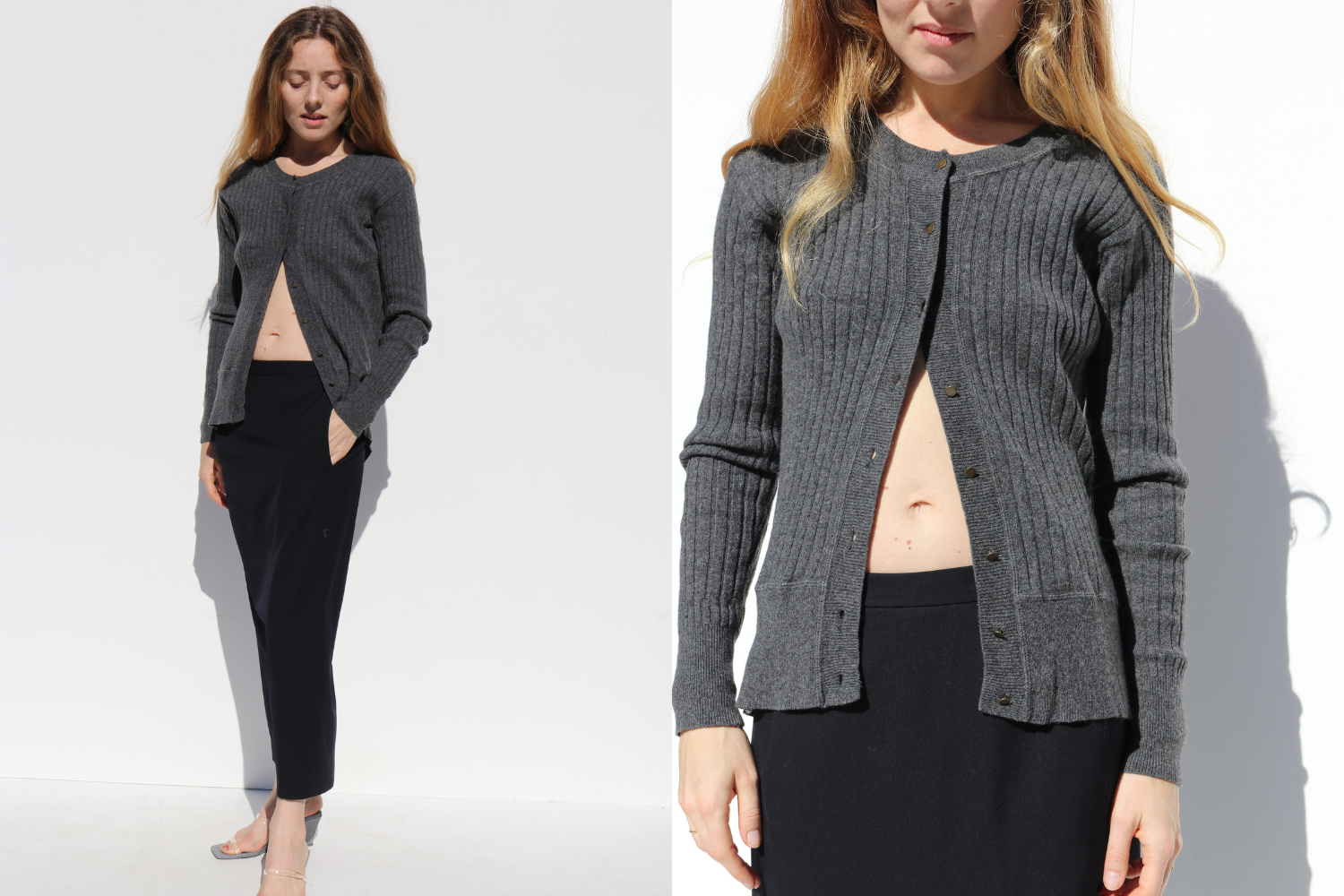 See By Chloé Knit Cardi — Grey