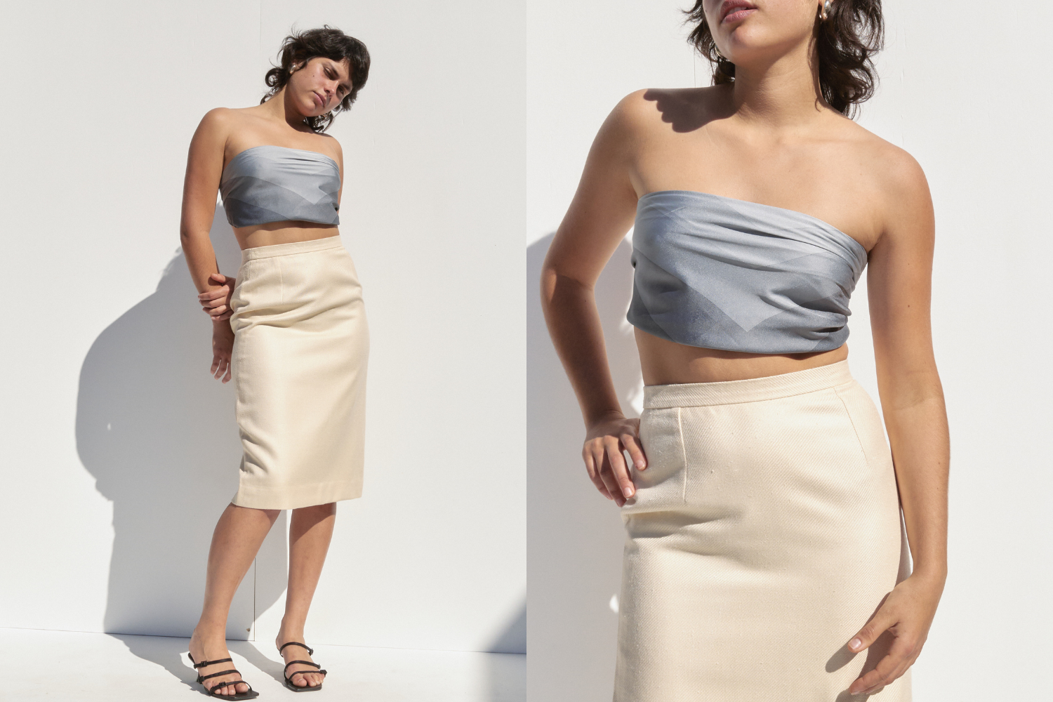 Burberry Pencil Skirt — Pearl