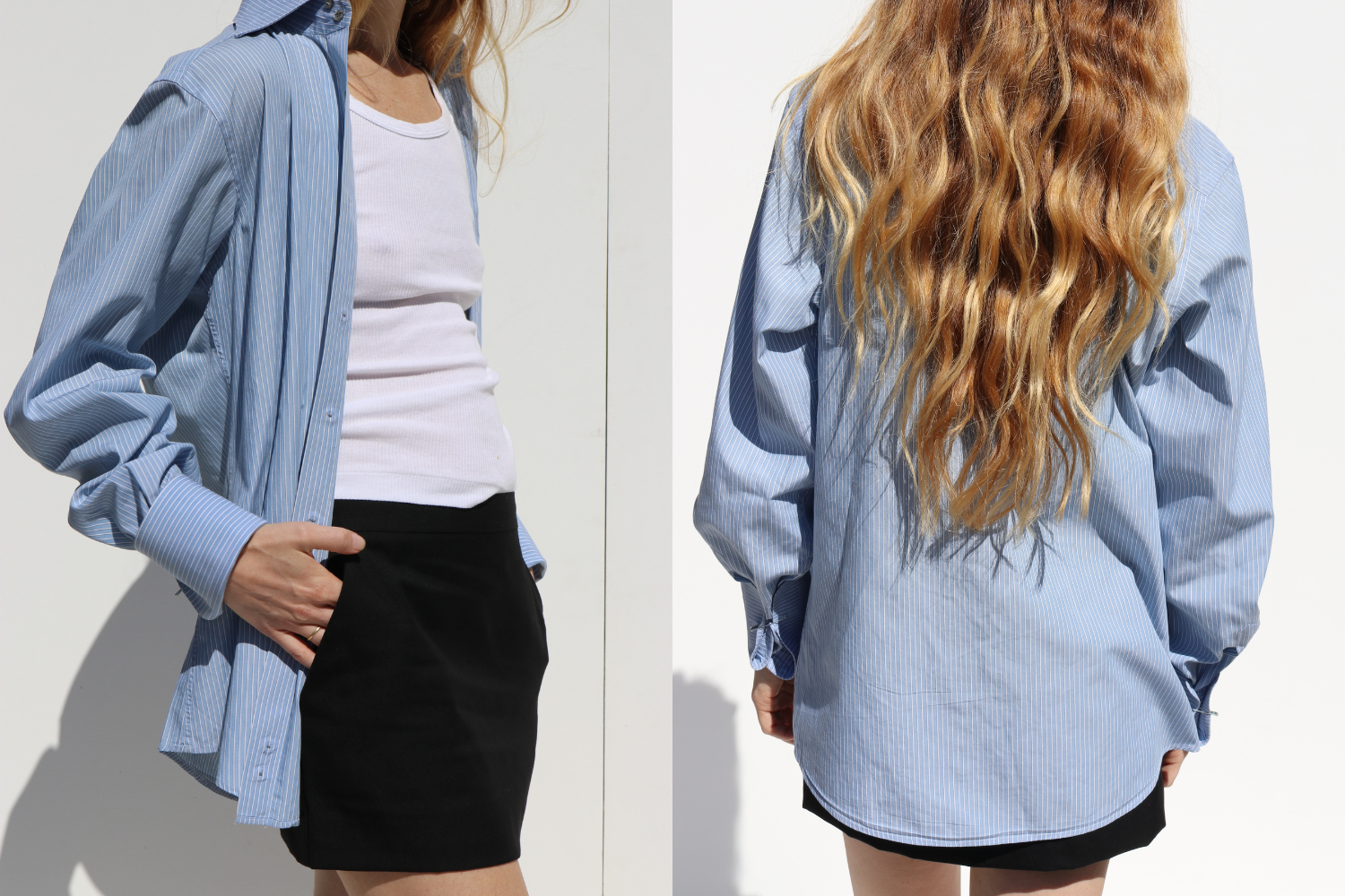 Gucci Stripe Shirt — Blue