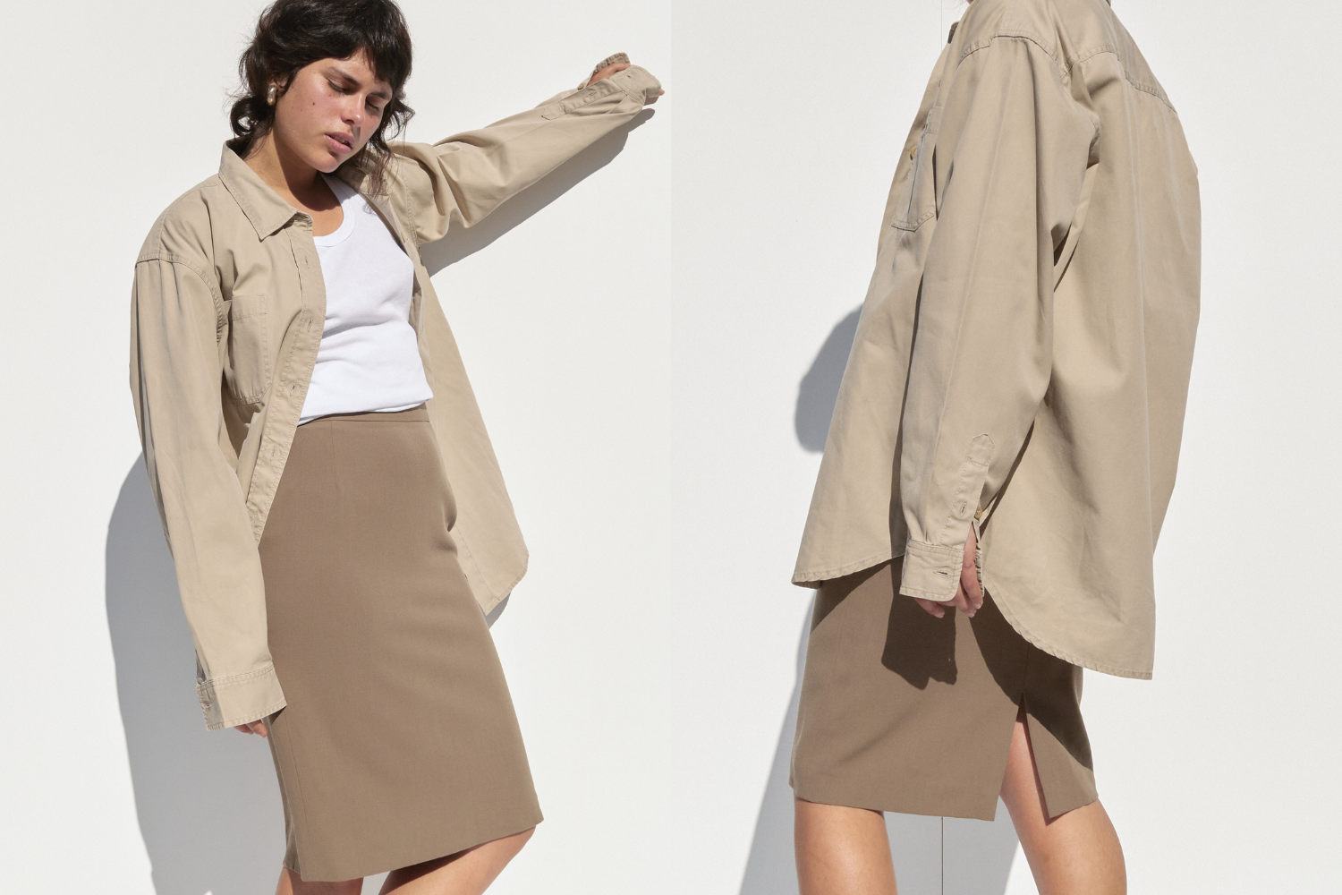 Calvin Klein Skirt — Brown