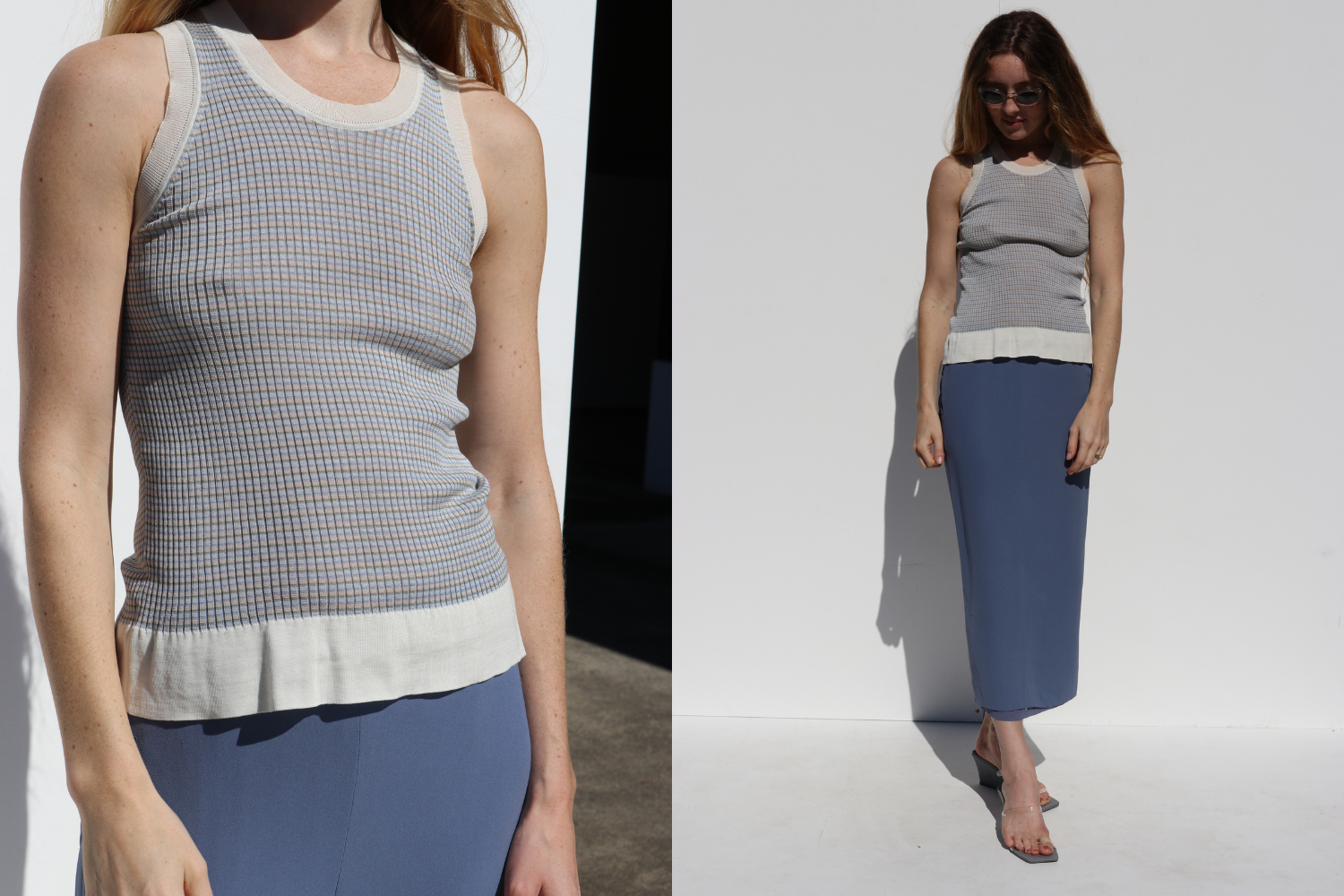 Calvin Klein Knit Singlet — Multicolour