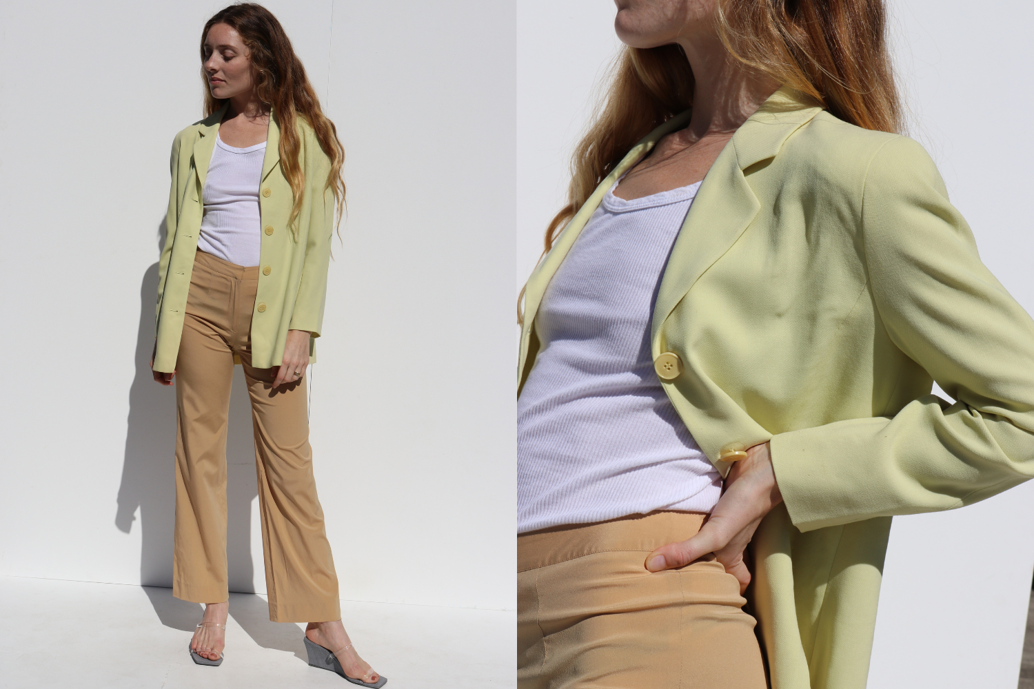 Calvin Klein Blazer — Limoncello