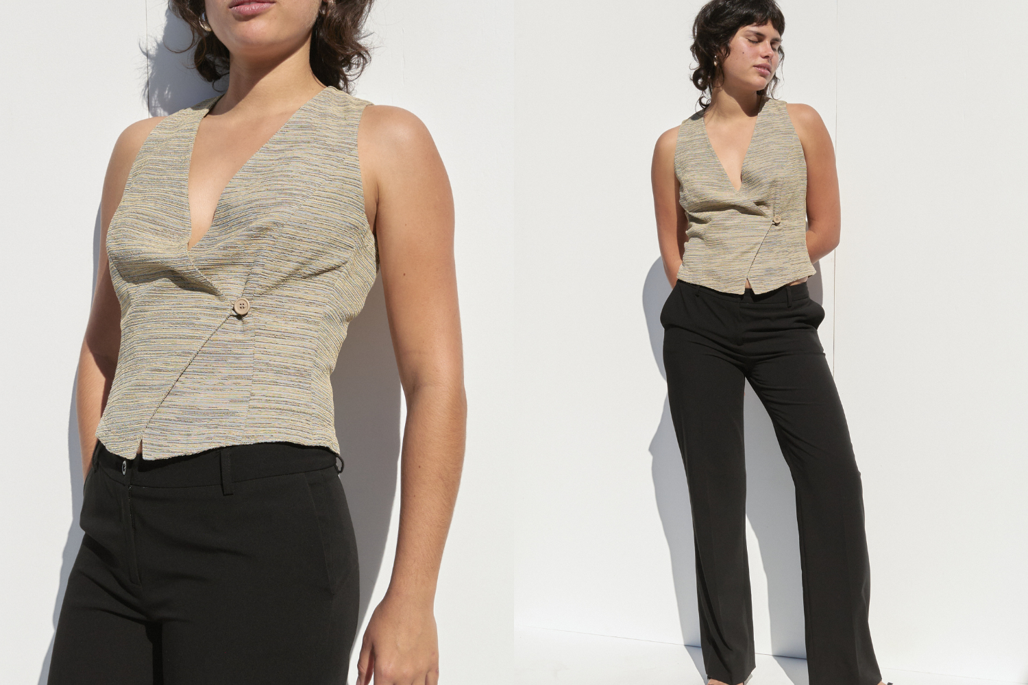 Giorgio Armani Vest — Neutral