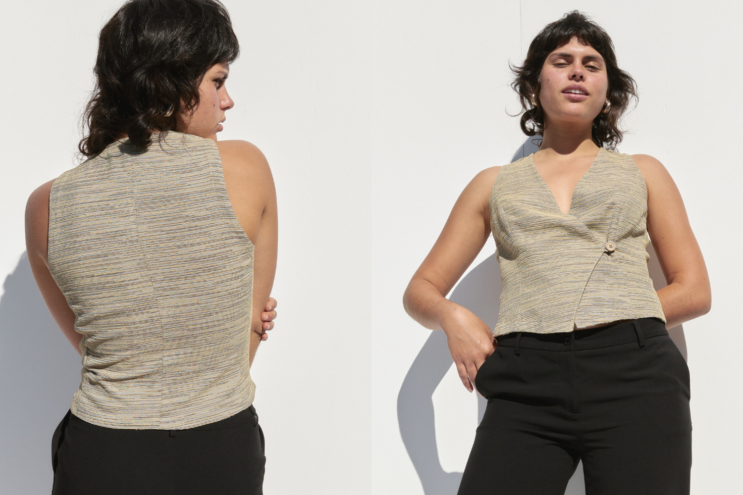 Giorgio Armani Vest — Neutral