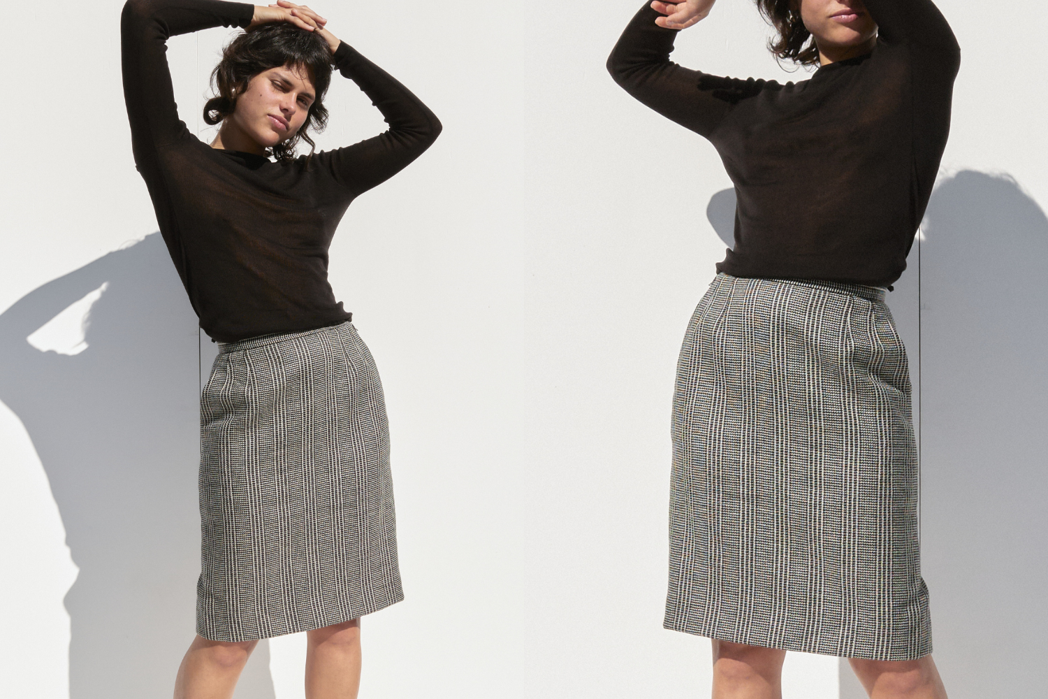 Yves Saint Laurent Skirt — Black